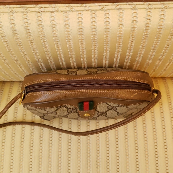 Gucci GG Web Coated Canvas Striped Crossbody Bag - Picture 7 of 14